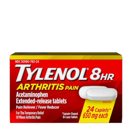 Tylenol Arthritis Caplets Pain Relief 24 Count, PK72 083824